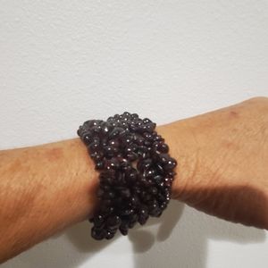 Garnet bracelet